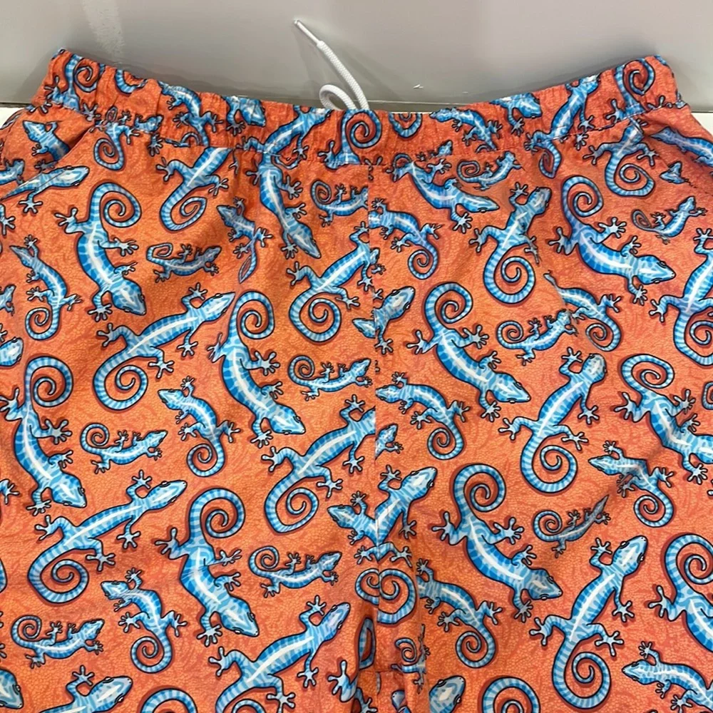 Vineyard Vines Red and Blue Swim Trunks